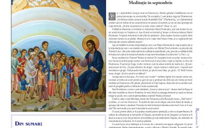 Revista Renașterea 2024 numărul 09 – septembrie